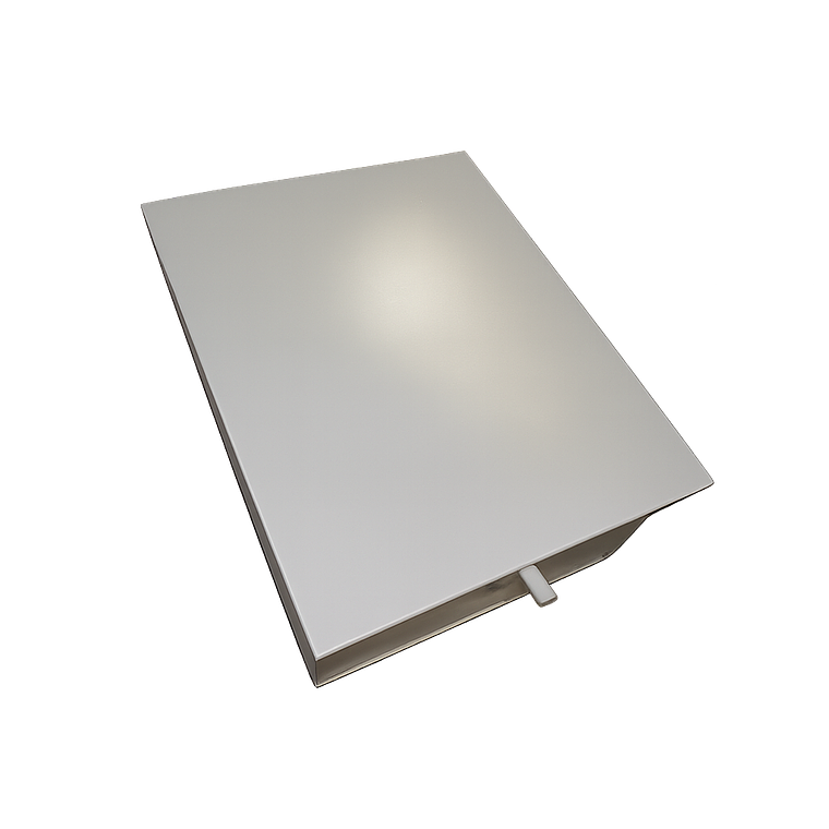 Caja Metálica Tipo C para Conexiones Eléctricas 540x300x670 mm | Gabinete para Redes de Distribución Eléctrica 1