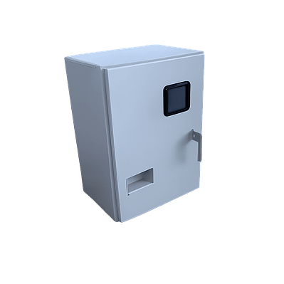 Caja Universal para Medidor Trifásico 400x300x620 mm | Gabinete para Redes de Distribución Eléctrica
