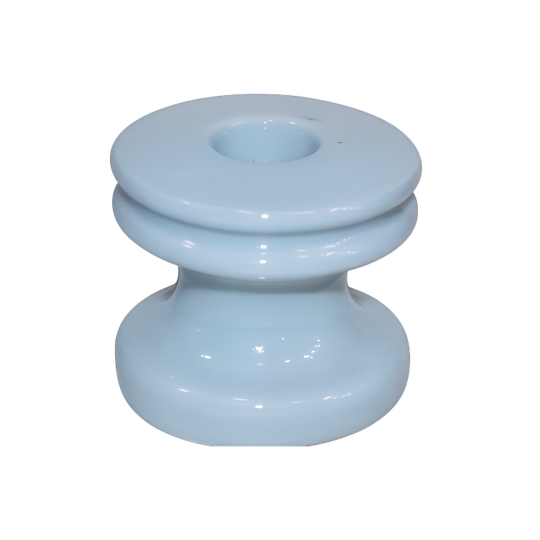 Aislador de Porcelana Carrete 57x54 mm Tipo 53-1 | Aislador para Redes Eléctricas 1