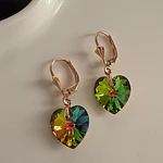 ARETE DIOSA CORAZON VERDE EN CRISTAL SWARVOSKY ORIGINAL