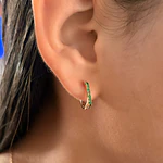 CANDONGA ESMERALDA EN MICROCIRCONES Ref 2428