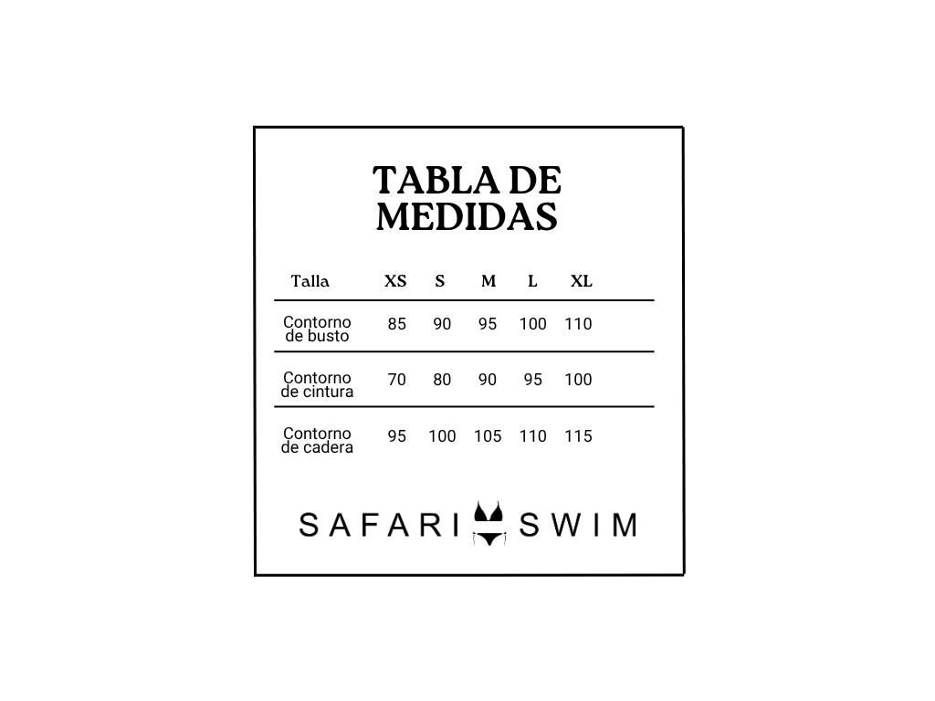 Tabla de Medidas