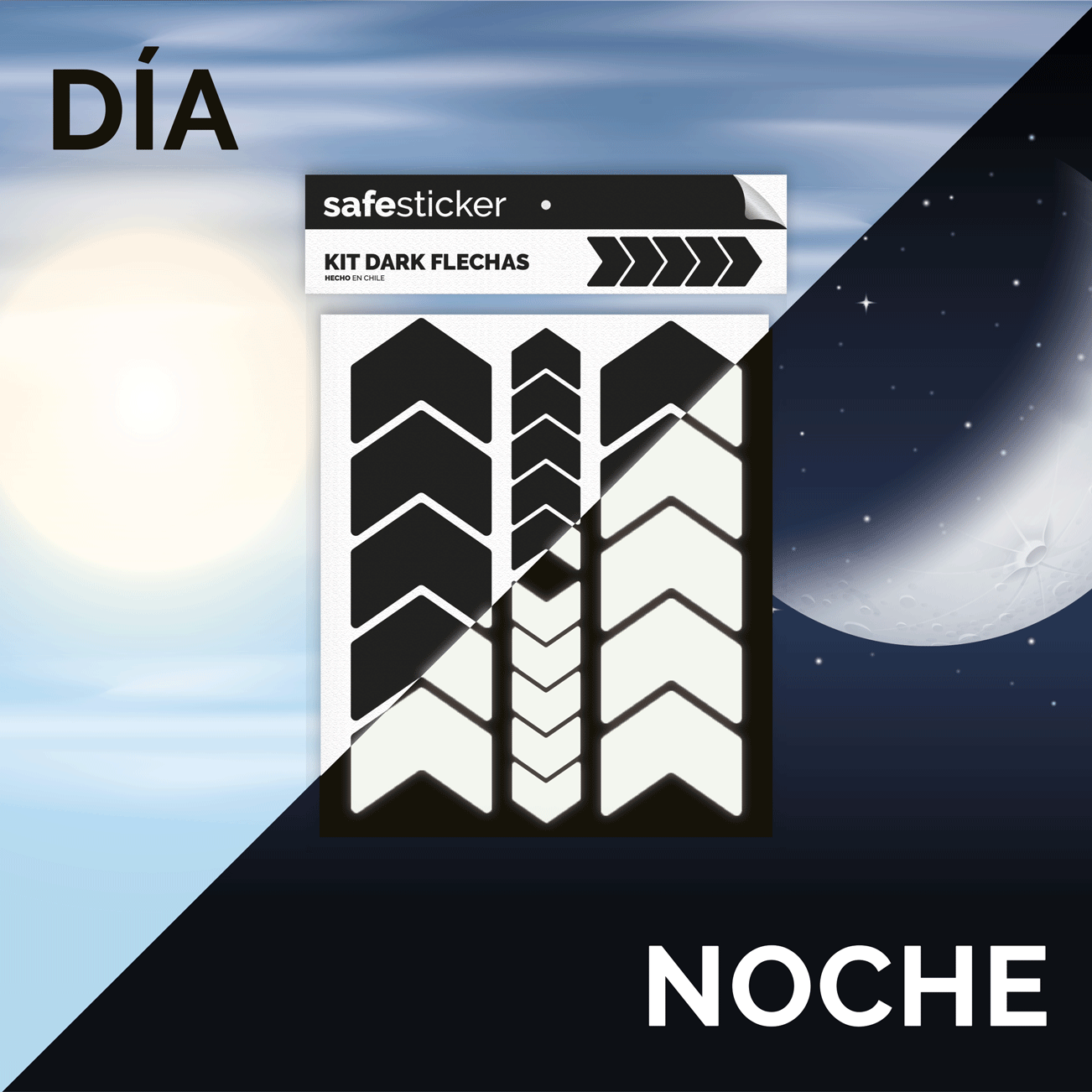 KIT REFLECTANTE DARK FLECHAS