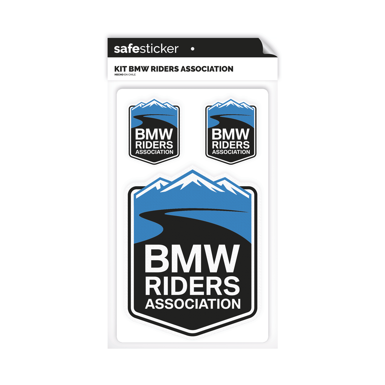 KIT REFLECTANTE BMW RIDERS ASSOCIATION