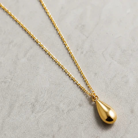 Colar Gota Imperial em Ouro Amarelo 18k