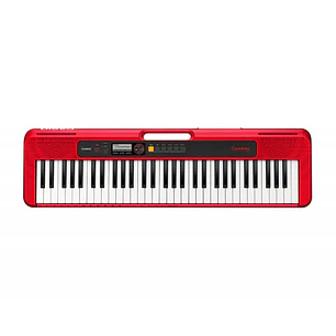 Teclado Digital de 61 teclas Casio Casiotone CT-S200 Rojo