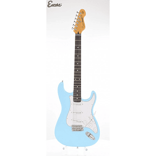 Guitarra Electrica Stratocaster Azul Encore E6LB