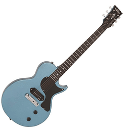 Guitarra Electrica Les Paul Jr Blue Vintage V120GHB