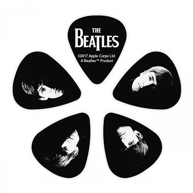 Pack de Uñetas .70mm 10u. D'addario Meet The Beatles