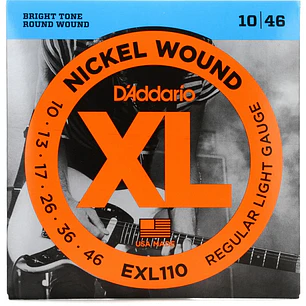 Cuerdas Guitarra Electrica 10-46 D'addario EXL110
