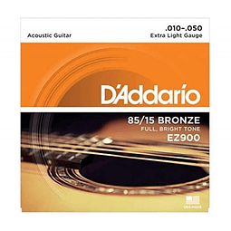 Cuerdas Guitarra Acustica 10-50 D'addario EZ900