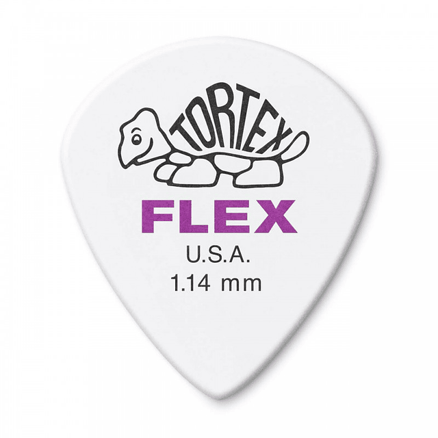 Pack de Uñetas 1.14mm 12u. Dunlop Tortex Flex Jazz III Pick