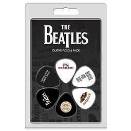 Pack de Uñetas 6u. The Beatles Perri's Leathers LP-TB1