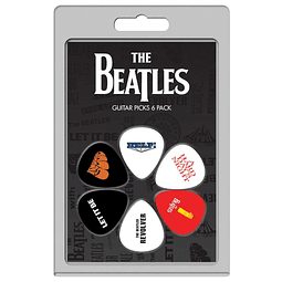 Pack de Uñetas 6u. The Beatles Perri's Leathers LP-TB2