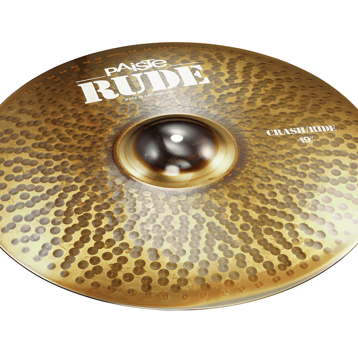 Platillo Paiste Rude Crash Ride 19