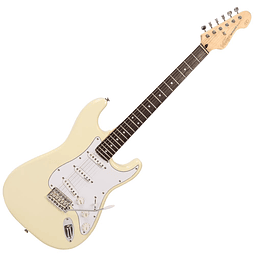 Guitarra Eléctrica Stratocaster Vintage White Vintage V6VW
