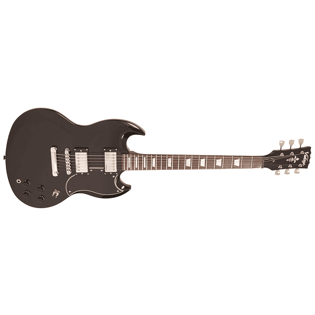 Guitarra Eléctrica SG Gloss Black Vintage VS6B