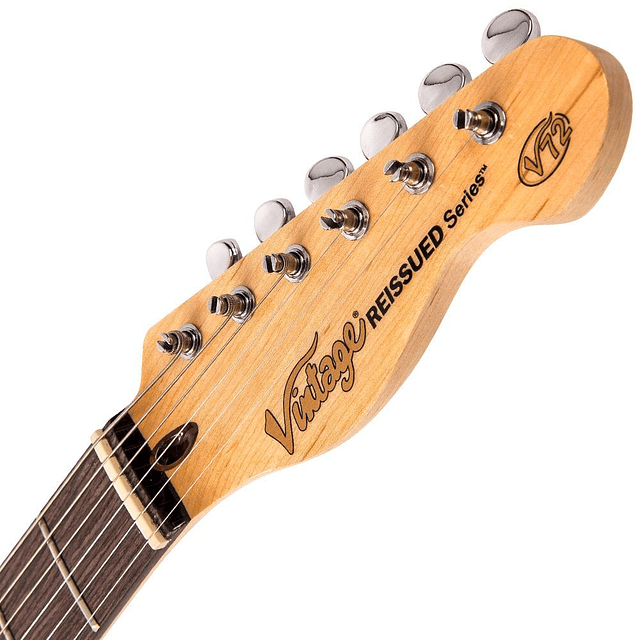Guitarra Eléctrica Telecaster Semihollow Vintage V72MSSB