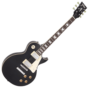 Guitarra Eléctrica Les Paul Gloss Black Vintage V100BLK