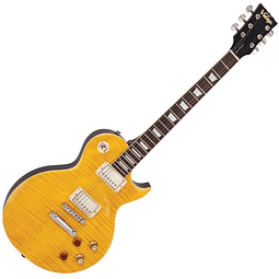 Guitarra Eléctrica Les Paul Icon Distressed Lemon Drop Vintage V100MRPGM