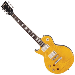 Guitarra Eléctrica para Zurdo Les Paul Icon Distressed Lemon Drop Vintage LV100MRPGM