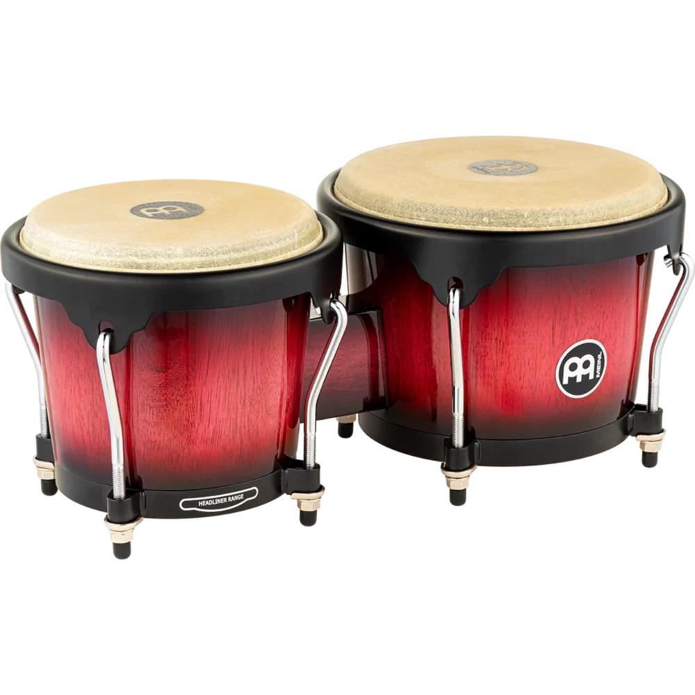 Bongo Meinl HB100 Headliner Series - Wine Red Burst | Chile