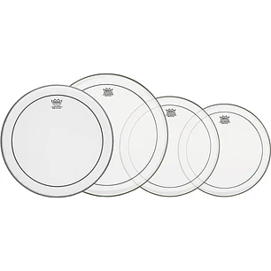 Set de Parches Remo Pinstripe Clear ProPack 10