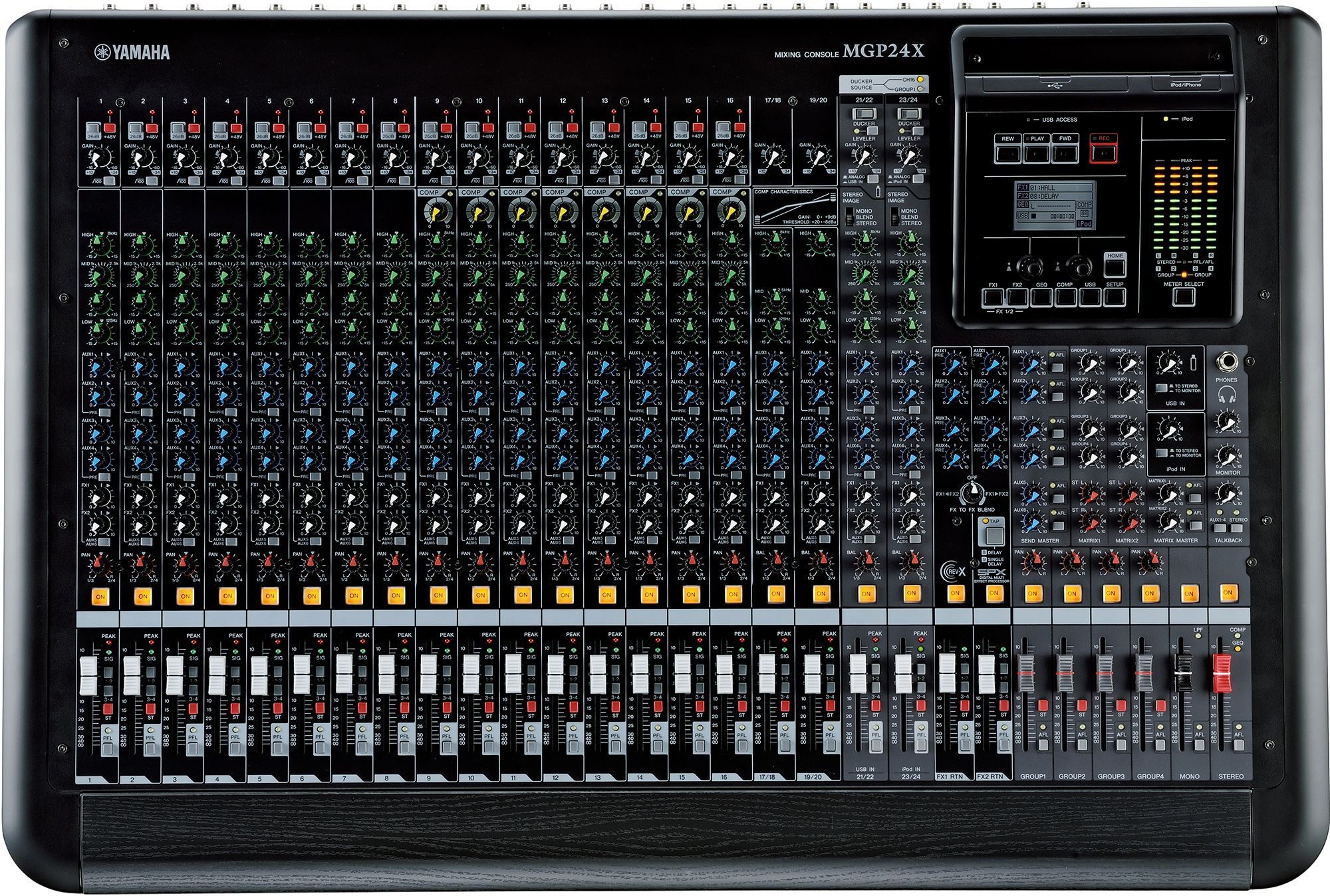 S*o様 YAMAHA MGP24X Consola Mezcladora Premium 24 Canales con Efectos Yamaha