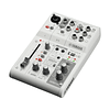 Live Streaming Pack Mezclador + Micrófono + Audífonos Yamaha AG03 MK2 White
