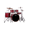 Batería acústica Mapex Serie Venus VE5295FTCVM - Crimson Red Sparkle