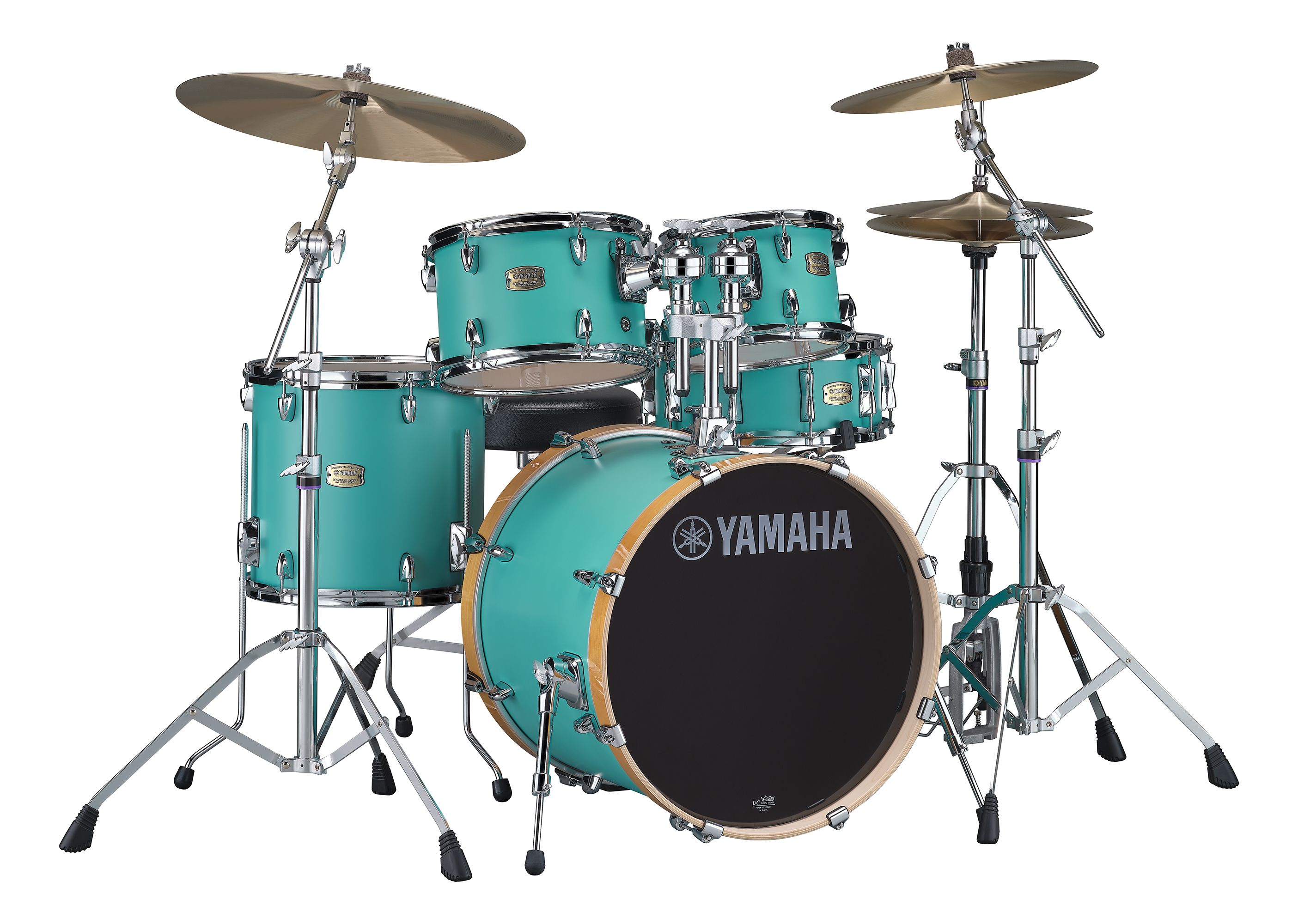 Bateria Acustica Yamaha Stage Custom Matte Surf Green | C