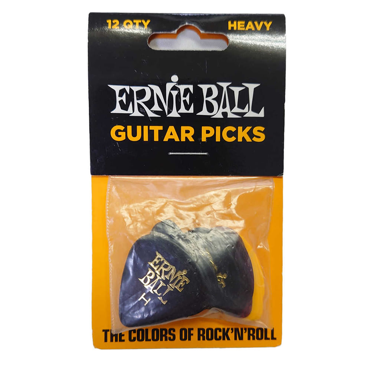 Pack de Uñetas .94mm 12u. Ernie Ball P09180 Cellulose Assorted Colors 2