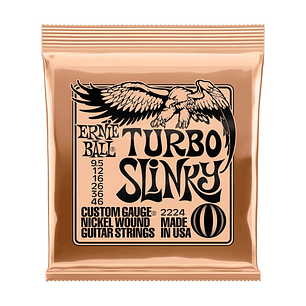 Cuerdas Guitarra Eléctrica 9.5-46 Ernie Ball P02224 Turbo Slinky