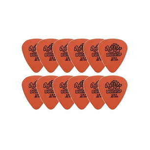 Pack de Uñetas .60mm 12u. Dunlop Tortex Standard Pick