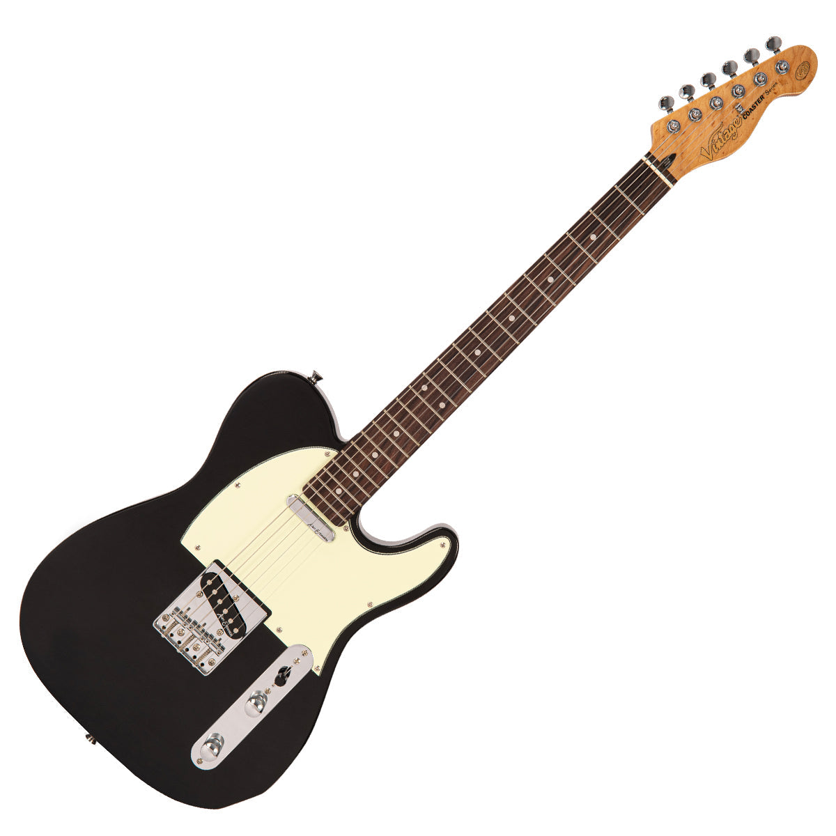 Guitarra Eléctrica Telecaster Gloss Black Vintage V20 | C