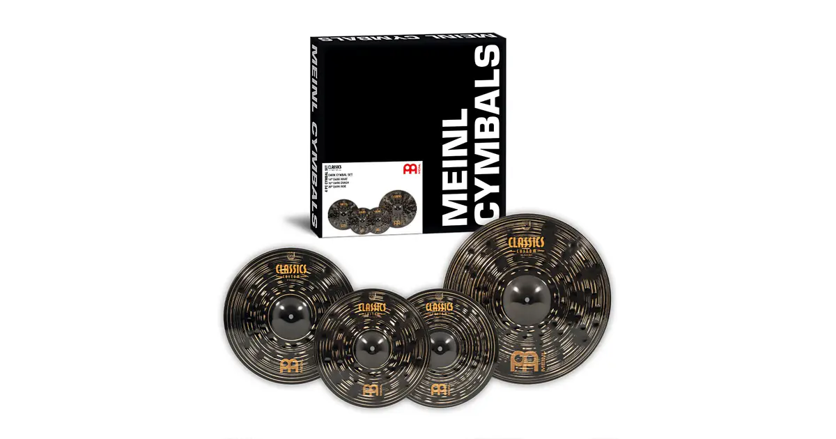 Set de Platillos Meinl Classics Custom Dark Cymbal Set |