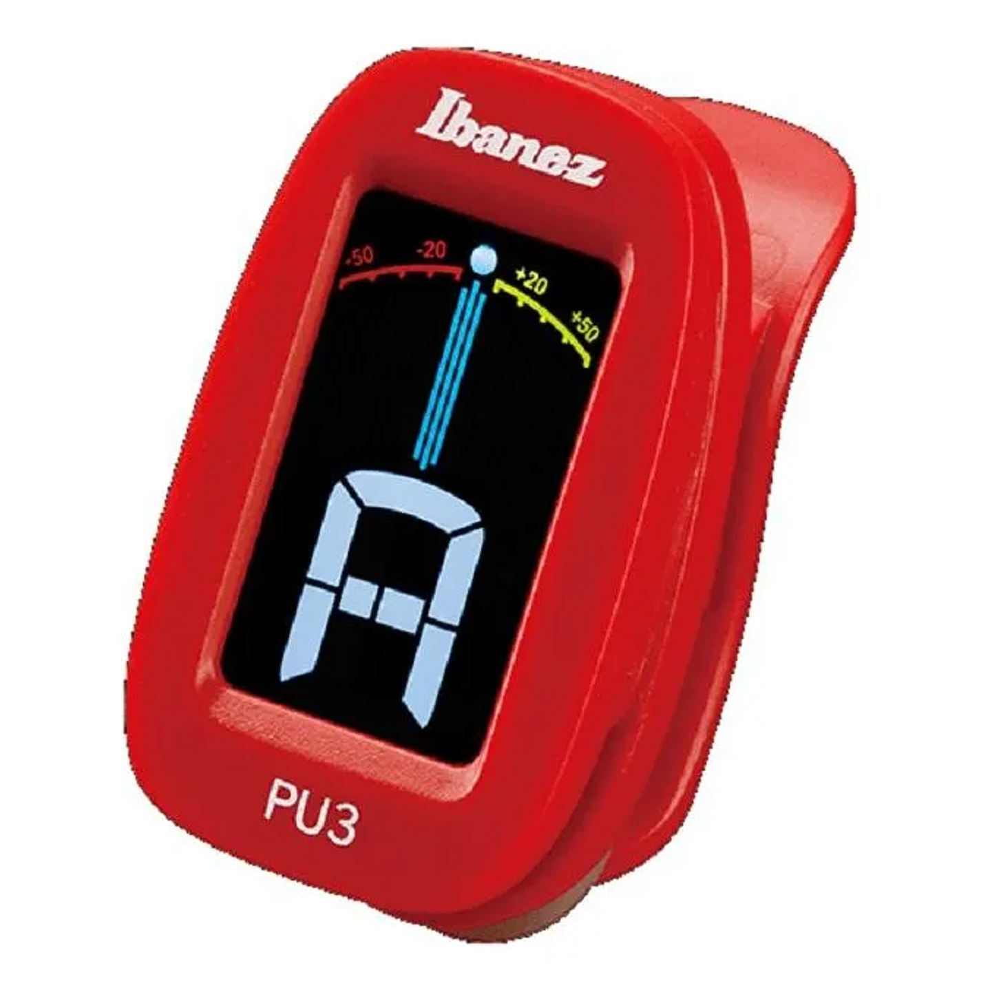 Afinador de Pinza Ibanez PU3 Red