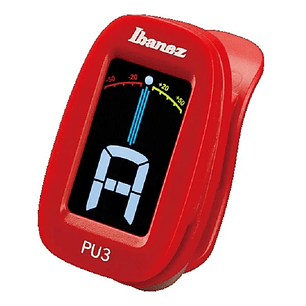 Afinador de Pinza Ibanez PU3 Red