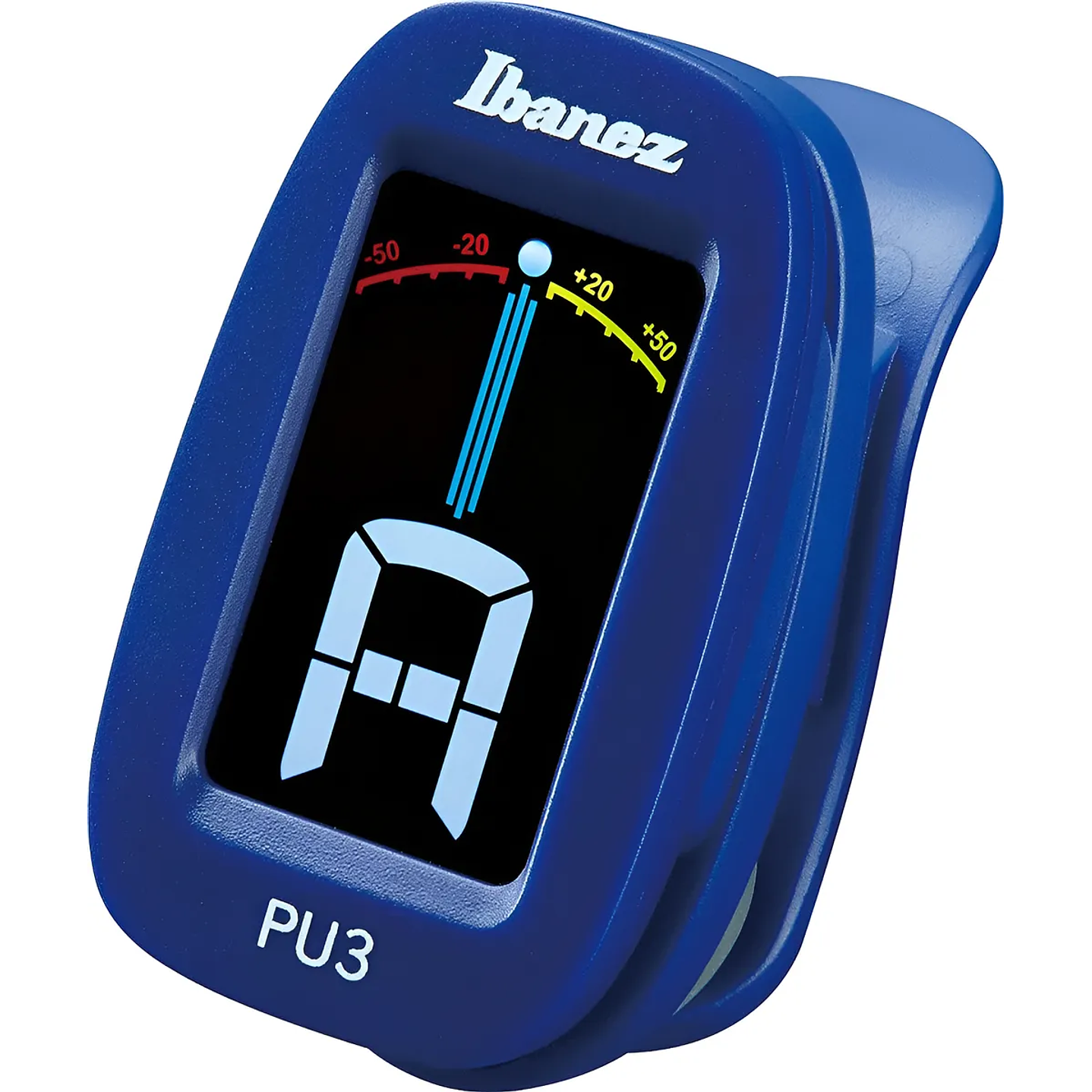 Afinador de Pinza Ibanez PU3 Blue