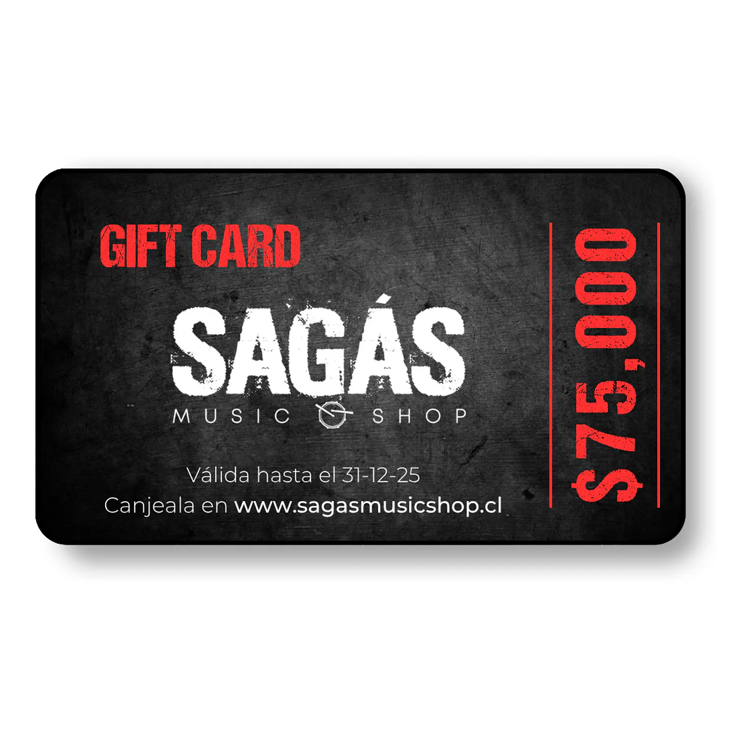 Gift Card $75.000