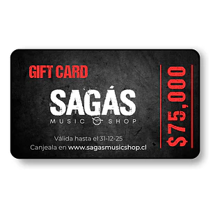 Gift Card $75.000