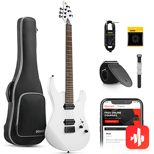 Pack Guitarra Eléctrica DMT-100W Black Donner EC1374