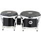 Bongos Meinl Fibercraft Series Fiberglass Black FFBR400BK - Miniatura 5