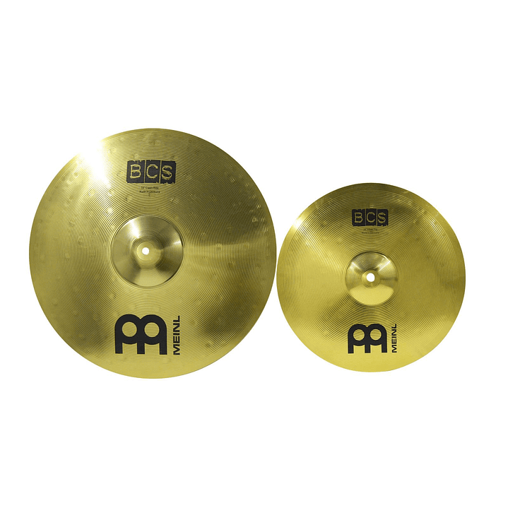 Set de Platillos Meinl BCS Basic Cymbal Pack 14