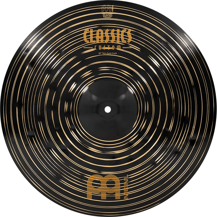 Platillo Meinl Classics Custom Dark Thin Crash 18