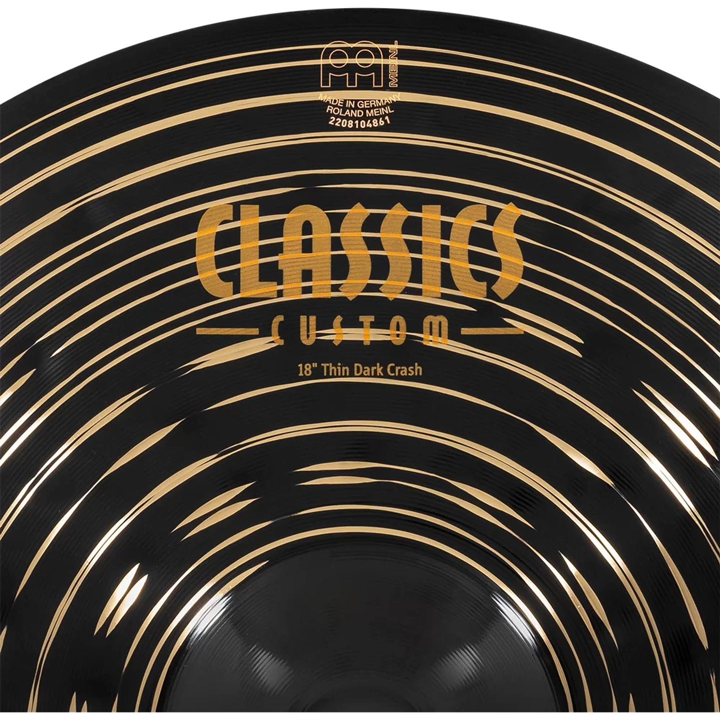 Platillo Meinl Classics Custom Dark Thin Crash 18