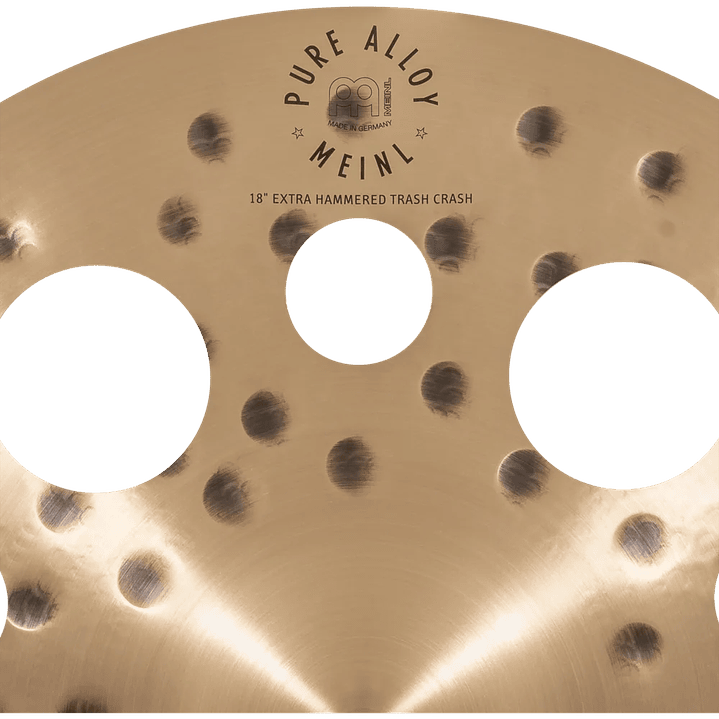 Platillo Meinl Pure Alloy Extra Hammered Trash Crash 18