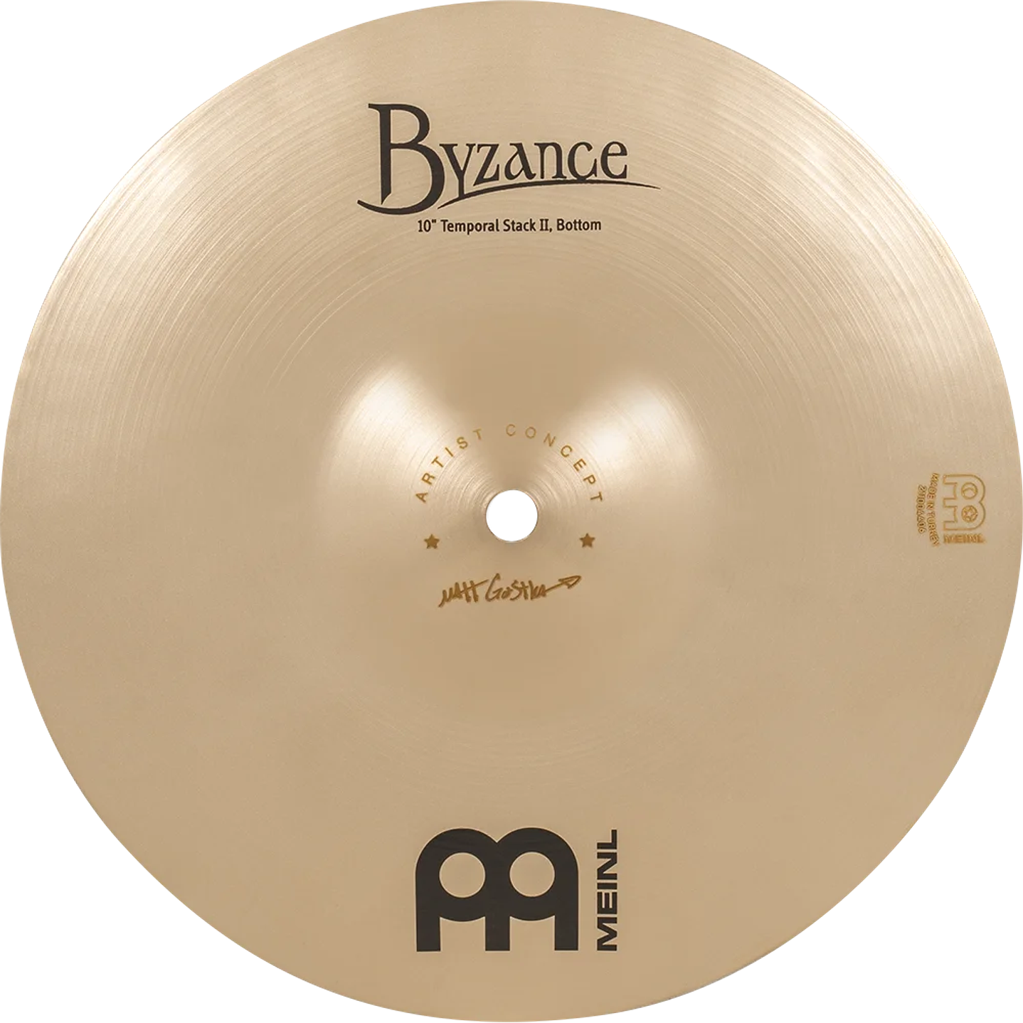 Platillo Meinl Byzance Artist Concept Model Temporal Stack II 10