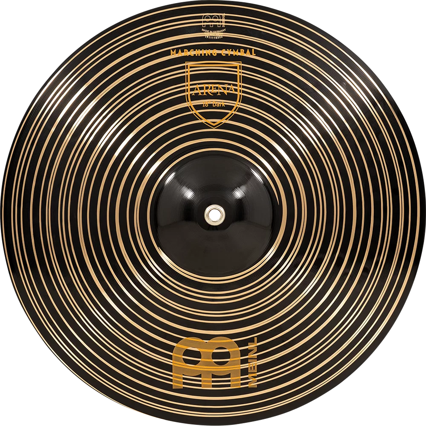 Par Platillos de Marcha Meinl Marching Professional Arena Dark 18