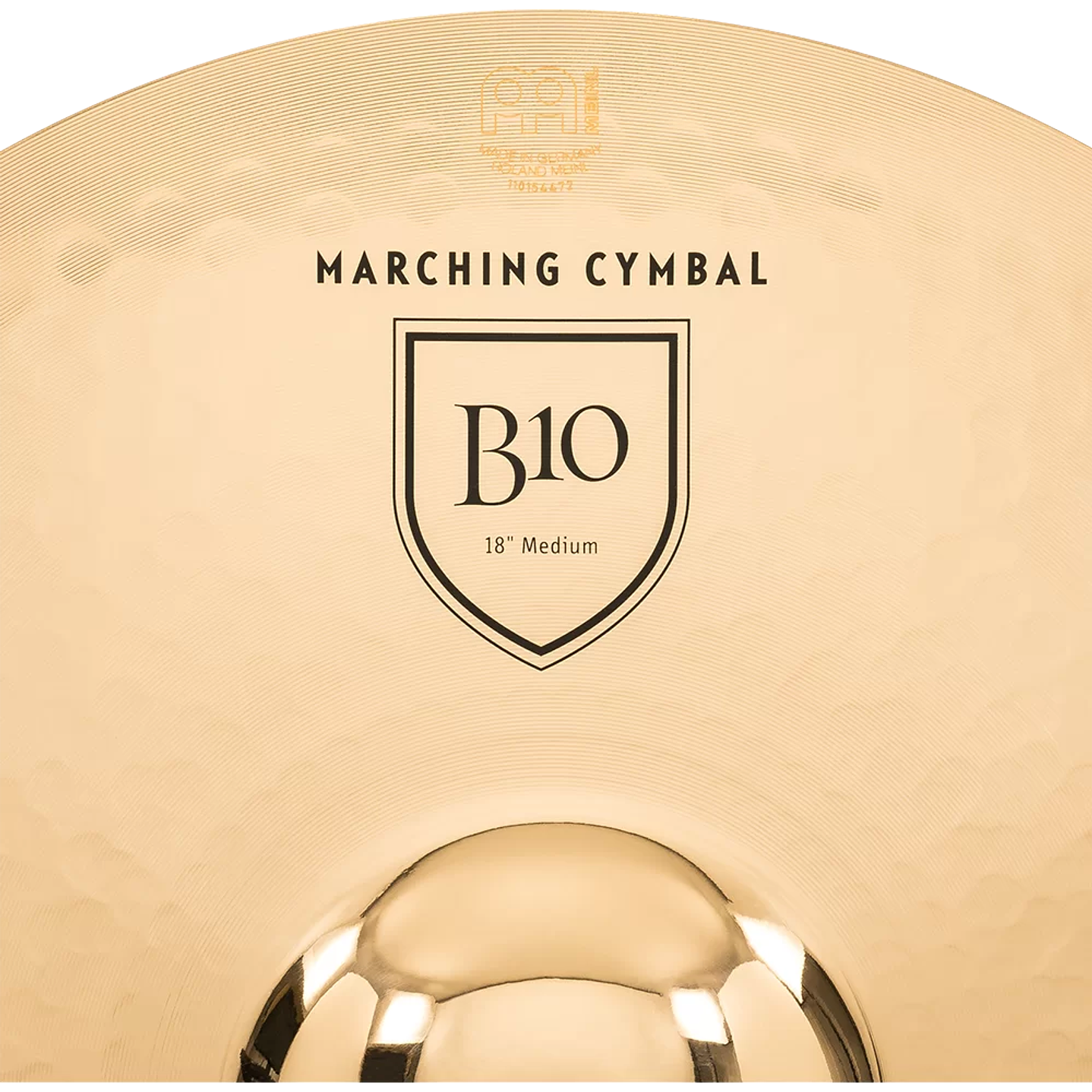Par Platillos de Marcha Meinl Marching Professional B10 18